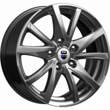 КиК Игуана 6.5xR15 4x100 ET45 DIA67.1  дарк платинум
