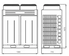 Наружный блок Electrolux ESVMO-400-A. Фотография