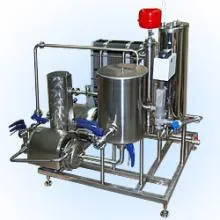 Высокопроизводительная установка для пастеризации и охлаждения жидких пищевых продуктов (пастеризатор) ПМР-02-ВТ  (производительностью до 3000 л/час)