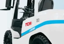 Газобензиновый вилочный погрузчик TCM FHG25T3. Фото