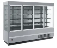 Холодильная витрина POLUS FC 20-07 VV 1,0-1 (распашные двери)