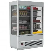 Холодильная витрина POLUS FC 20-08 VV 0,7-1 (распашные двери)