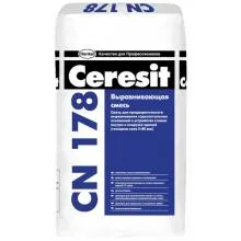 Выравнивающая смесь для пола (5-80 мм) Ceresit CN 178.