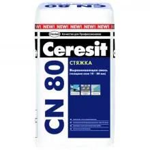 Выравнивающая смесь для пола (5-80 мм) Ceresit CN 178