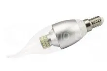 Светодиодная лампа E14 CR-DP-Flame 6W Day White 220V.