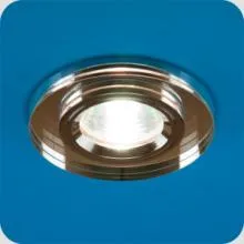 Светильник точечный 50Вт (GU5.3,12В,белое зеркало,круг2)