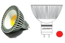 Светодиодная лампа LC-60-MR16-GU5.3-220-3-R Красный