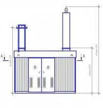 Киосковая подстанция КТПКт 25/10/0,4 Т-ВВ. Фото