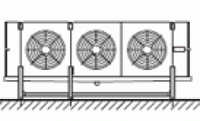 Коммерческие воздухоохладители для витринных шкафов SHP